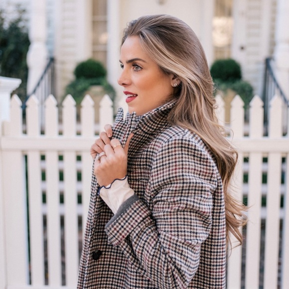 BLOUSON / Big Check Tweed Julina(Ladies British Tweed BLOUSON / Big Check Tweed Julina(Ladies British Tweed